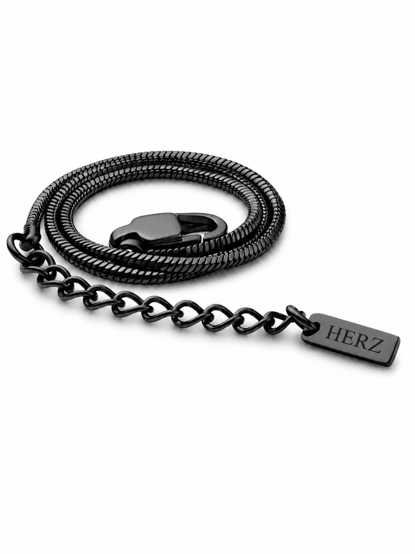 The Line Bracelet - Black