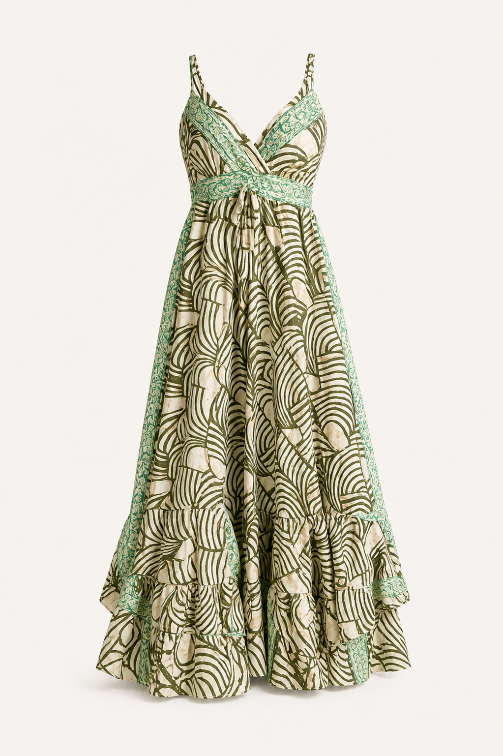 Katja Green Maxi Dress