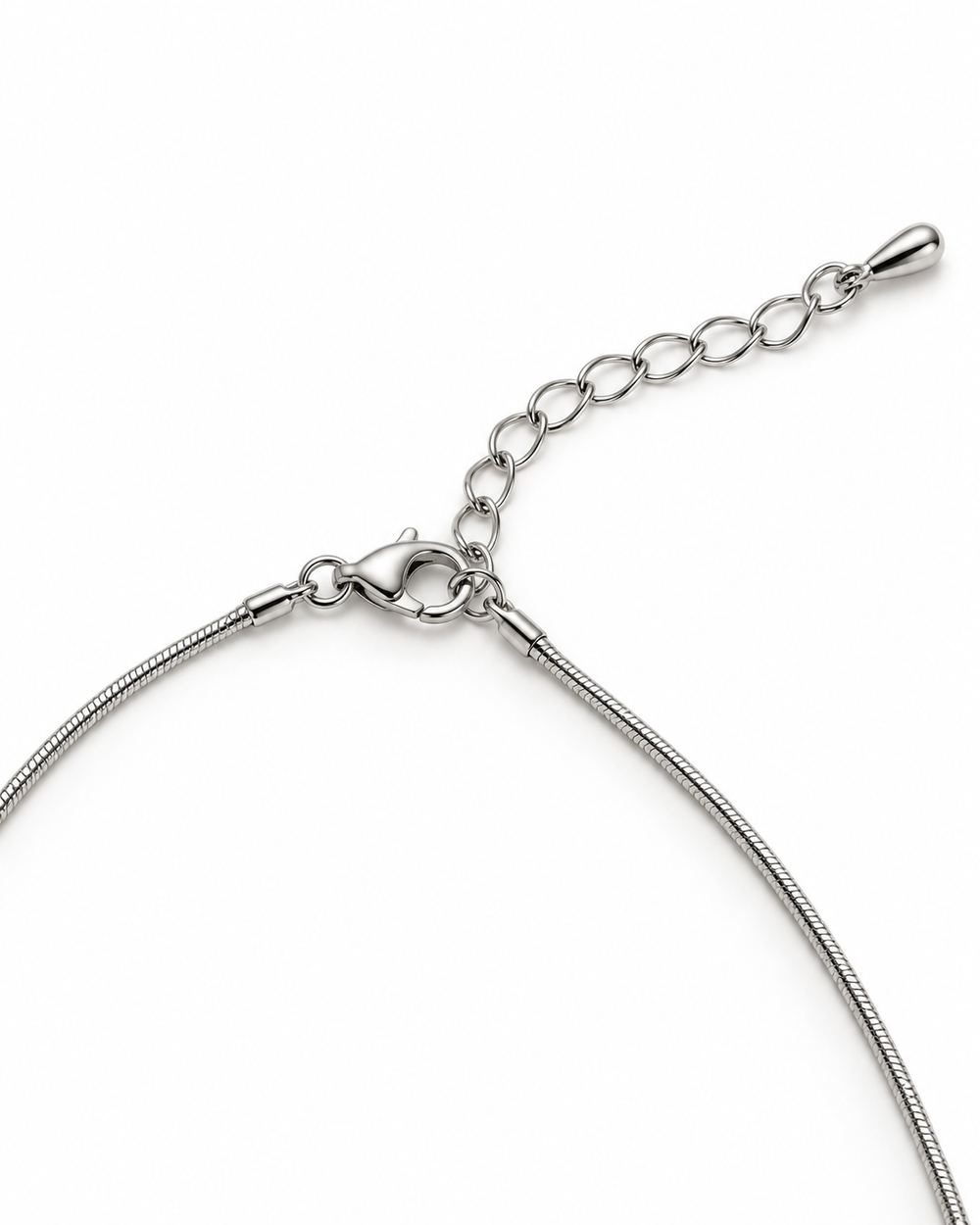 Collar Eclipse – Negro y Plateado