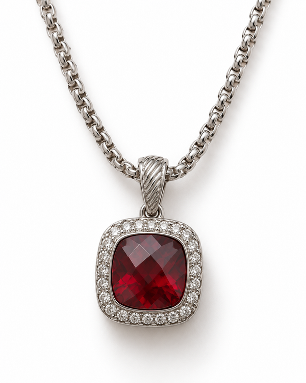 Collar Rubí Elegance