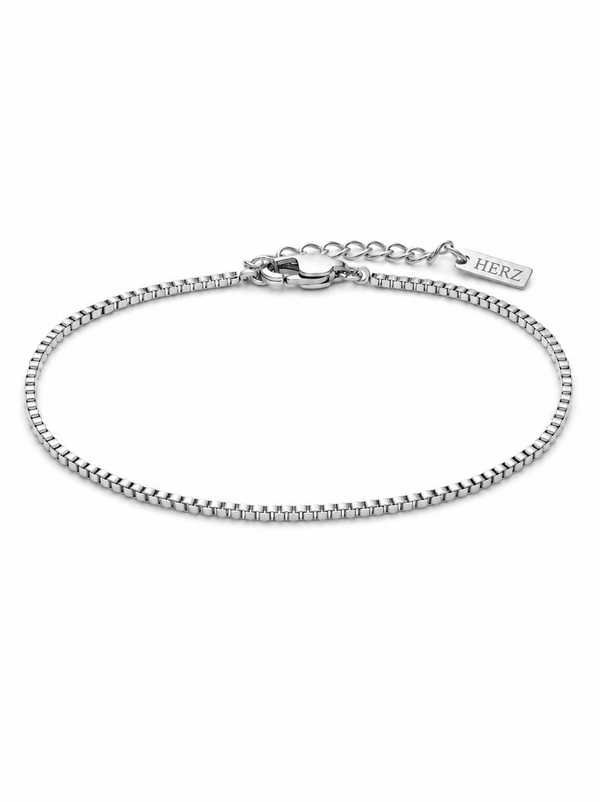 The Box Bracelet - Silver