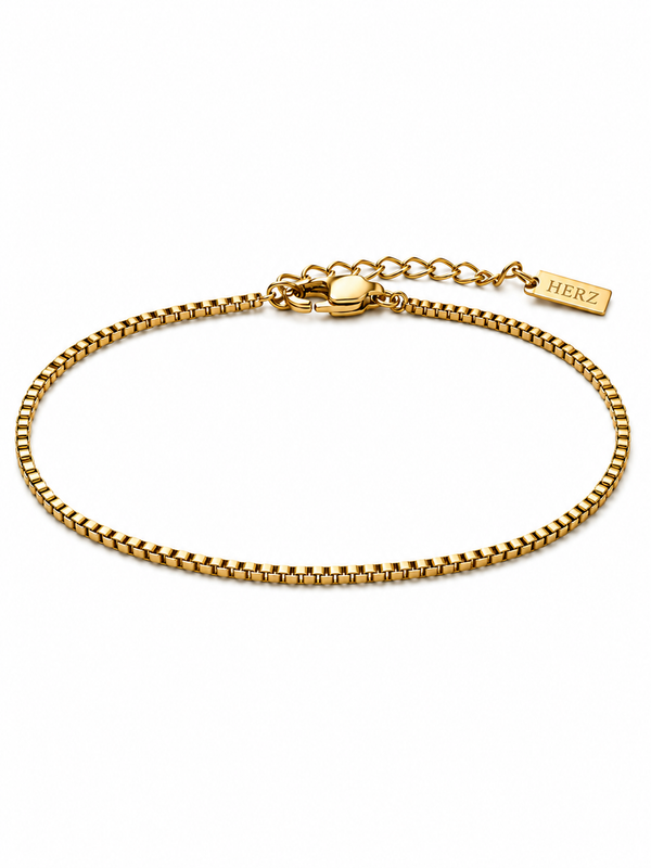 The Box Bracelet - Gold