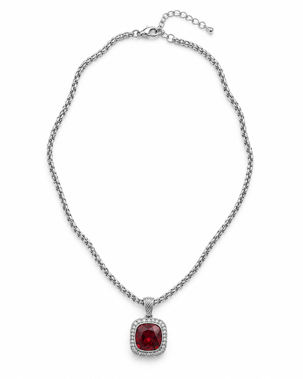 Collar Rubí Elegance