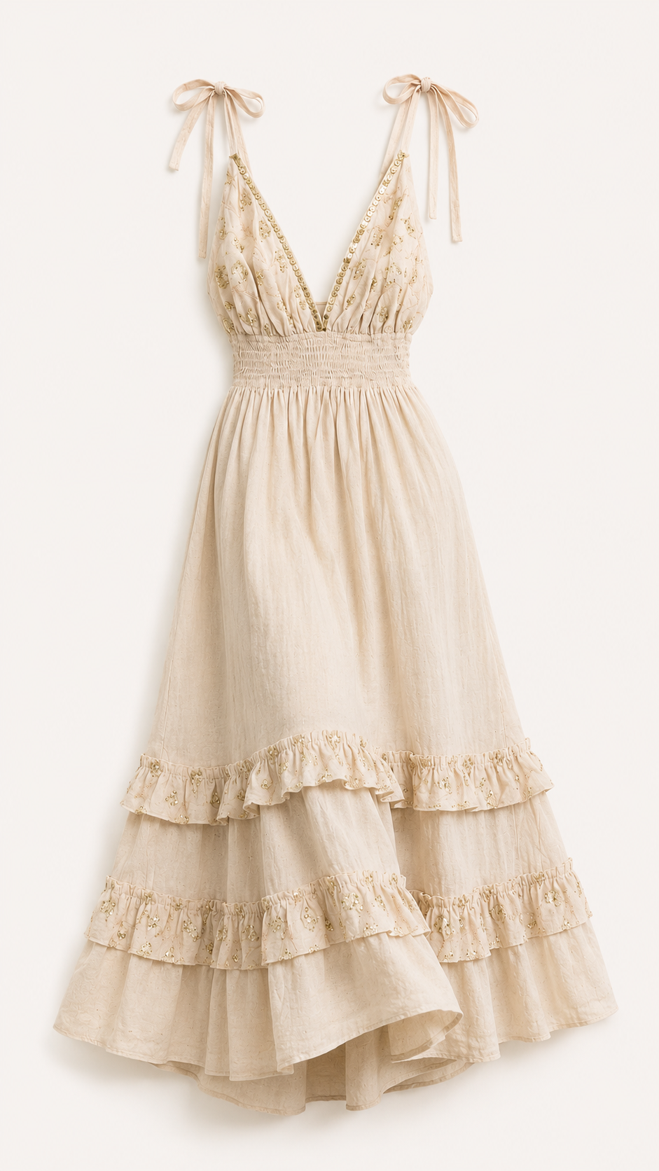 Santorini Cream Dress