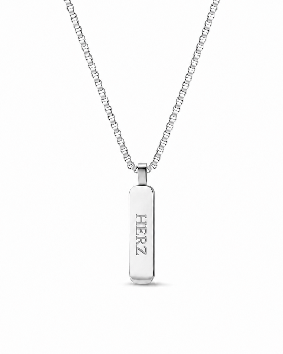 The Box - Collar - Plata