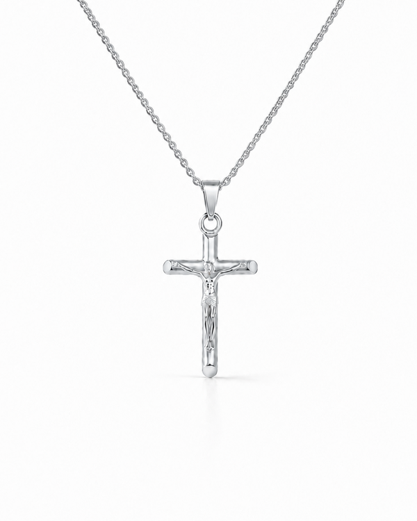 Cross Necklace - Silver
