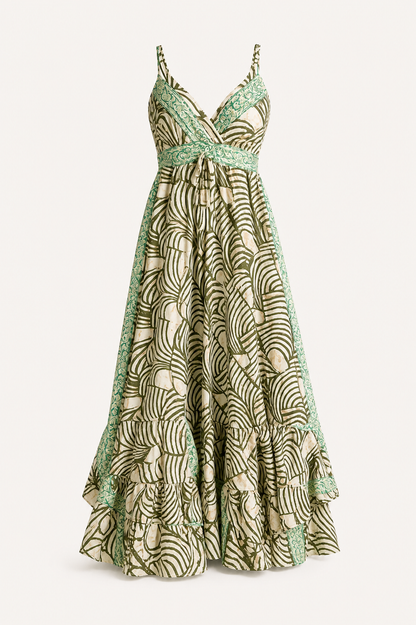 Katja Green Maxi Dress