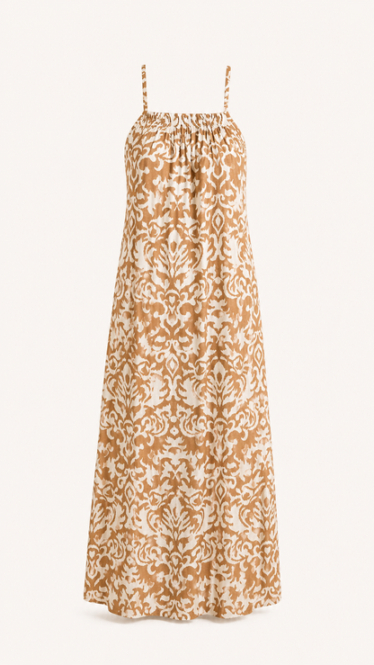 Kristin Maxi Dress Camel