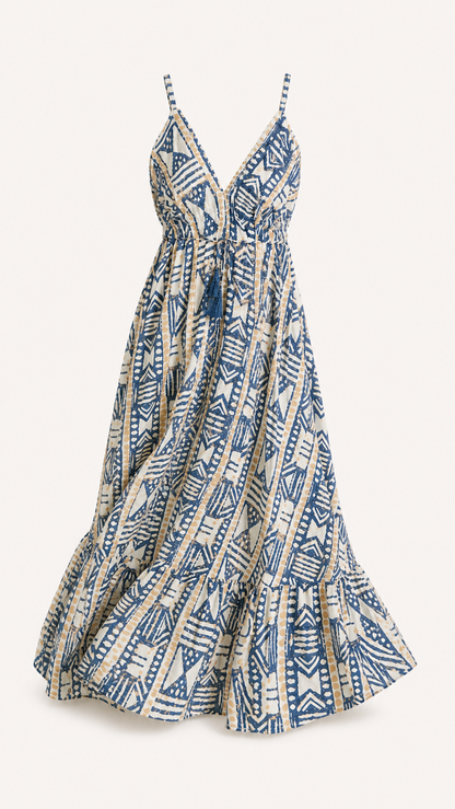 Carina Maxi Paisley Dress