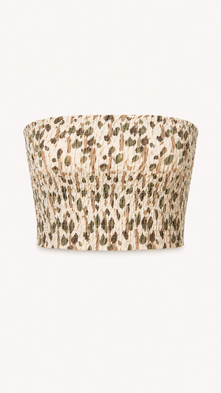 Sahara - Ruched Bandeau Top