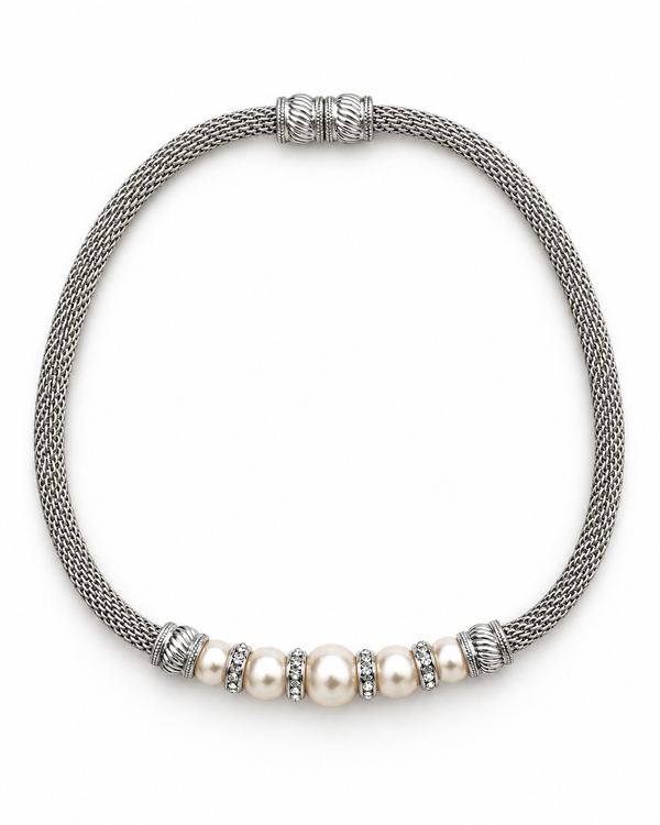 Collar Perlas Glam