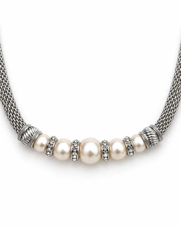 Collar Perlas Glam