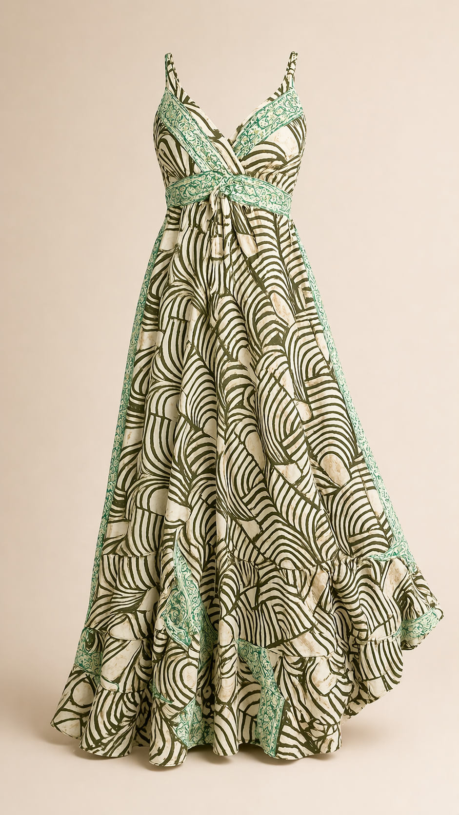 Katja Green Maxi Dress