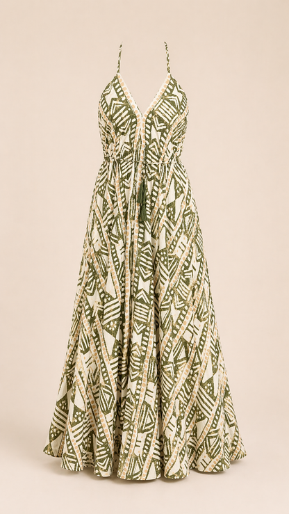 Eva Green Maxi Dress