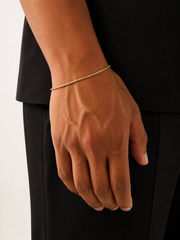The Box Bracelet - Gold