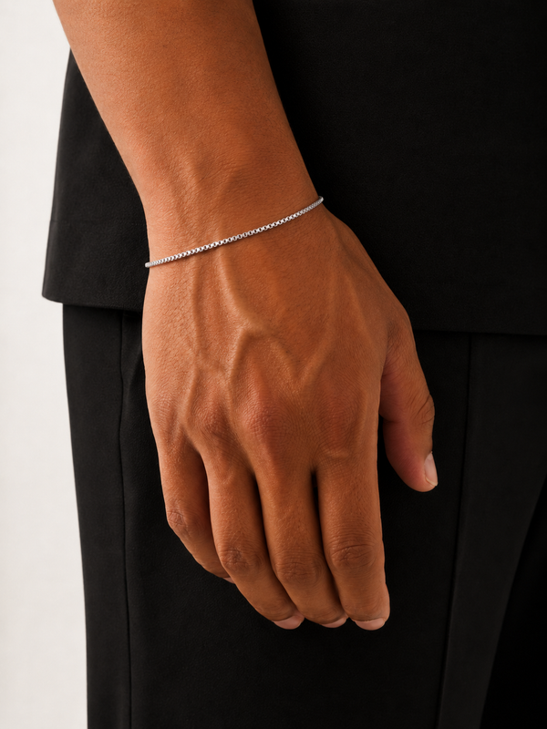 The Box Bracelet - Silver