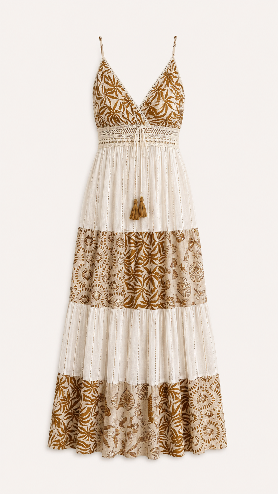 Siena Silk Paisley Maxi Dress